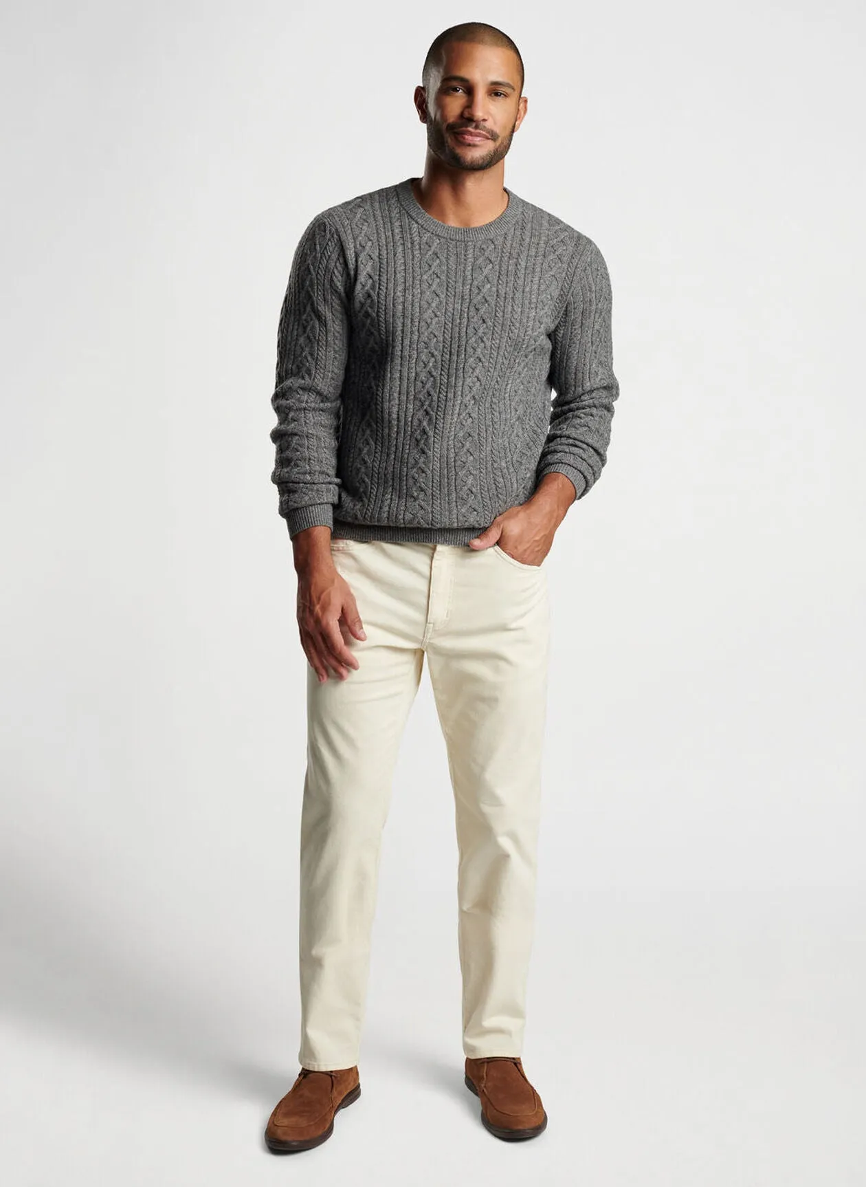 Superior Soft Corduroy Five-Pocket Pant