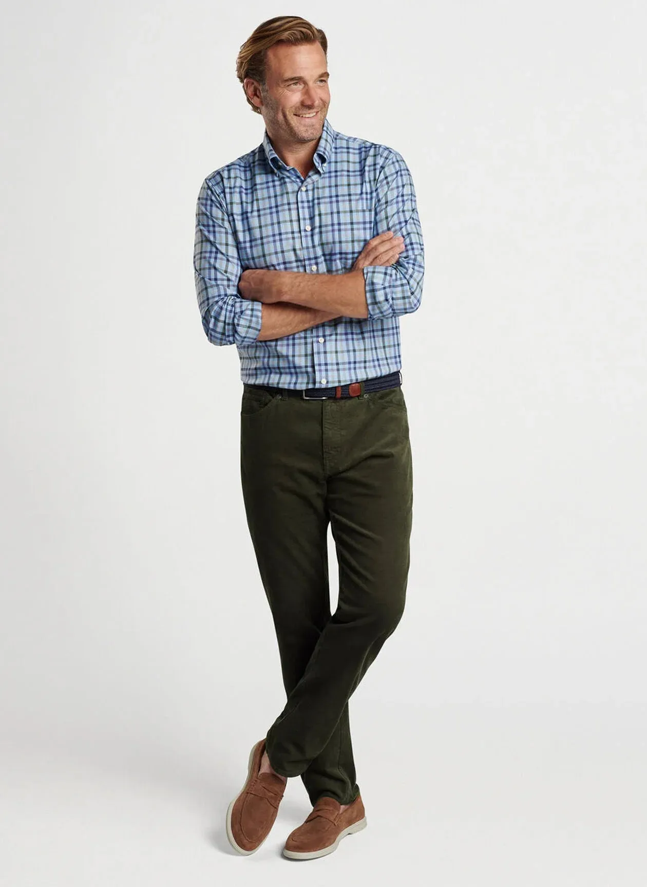 Superior Soft Corduroy Five-Pocket Pant