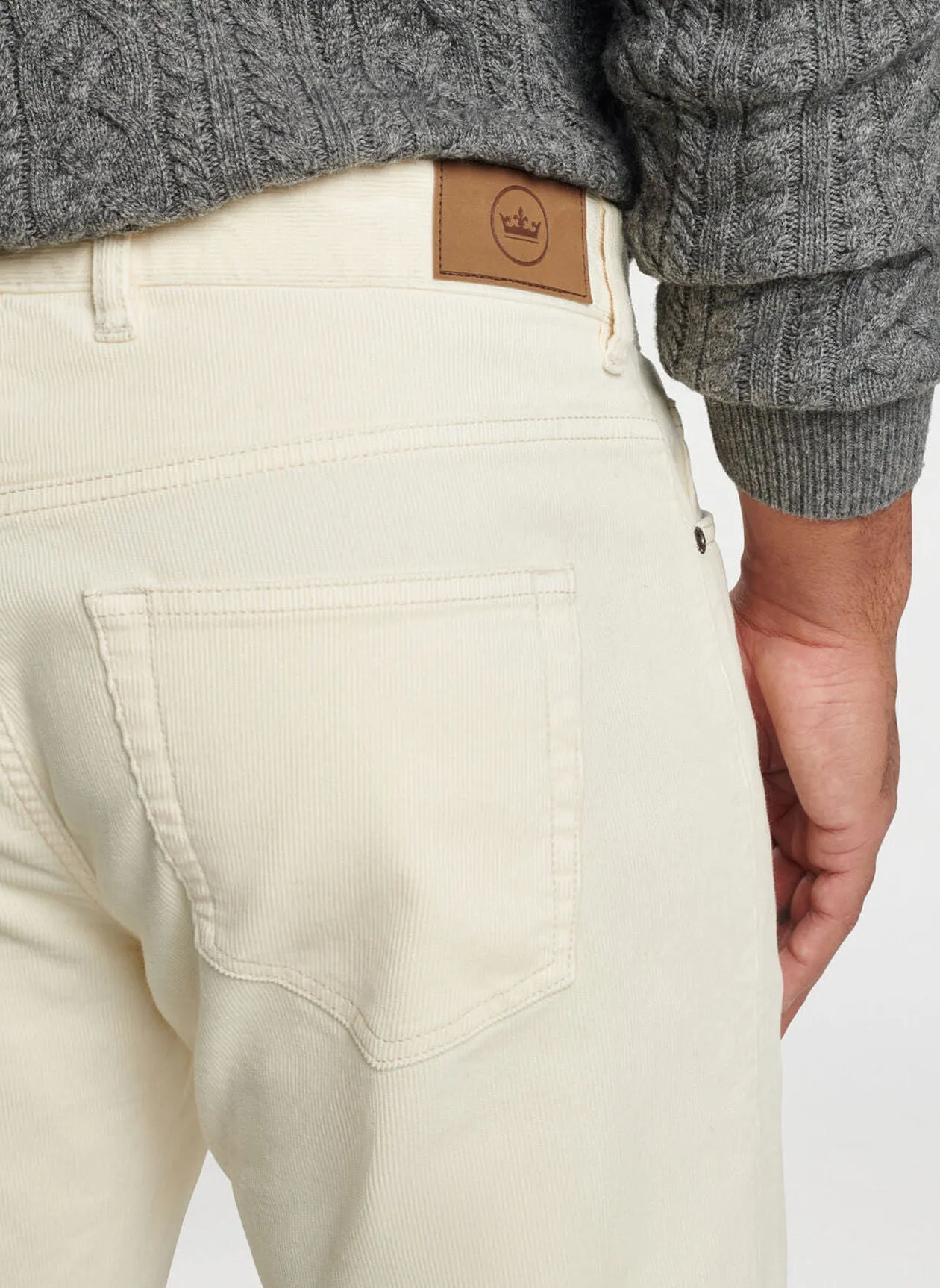 Superior Soft Corduroy Five-Pocket Pant