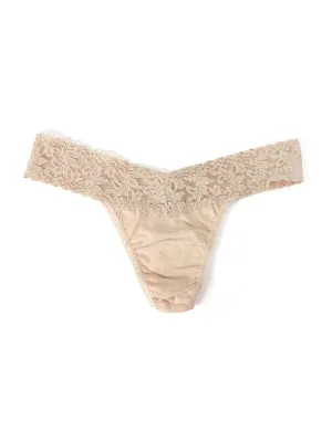 Supima® Cotton Low Rise Thong Chai
