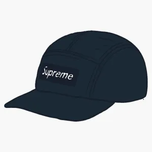 Supreme Fine Wale Corduroy Camp Cap Navy