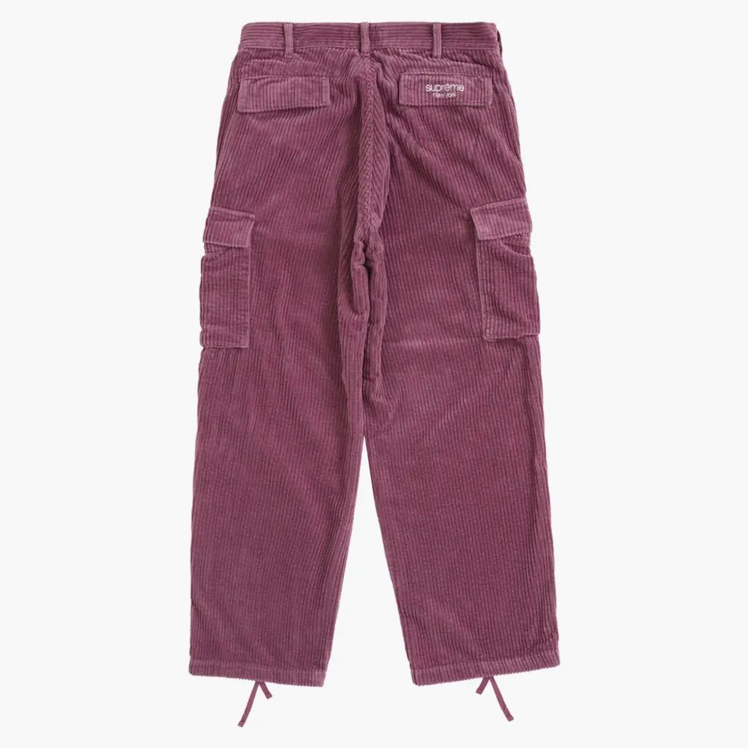 Supreme Wide Wale Corduroy Cargo Pant (fw24) Dusty Pink
