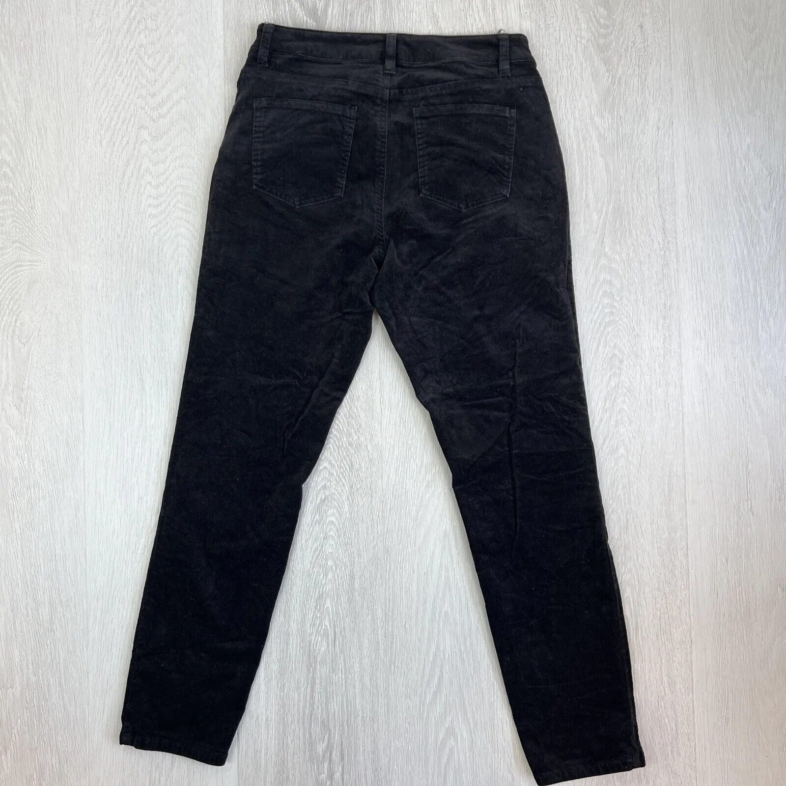 Suzanne Grae Jeans Womens Corduroy Pants Tapered Stretch Size 10 (2 Pairs)