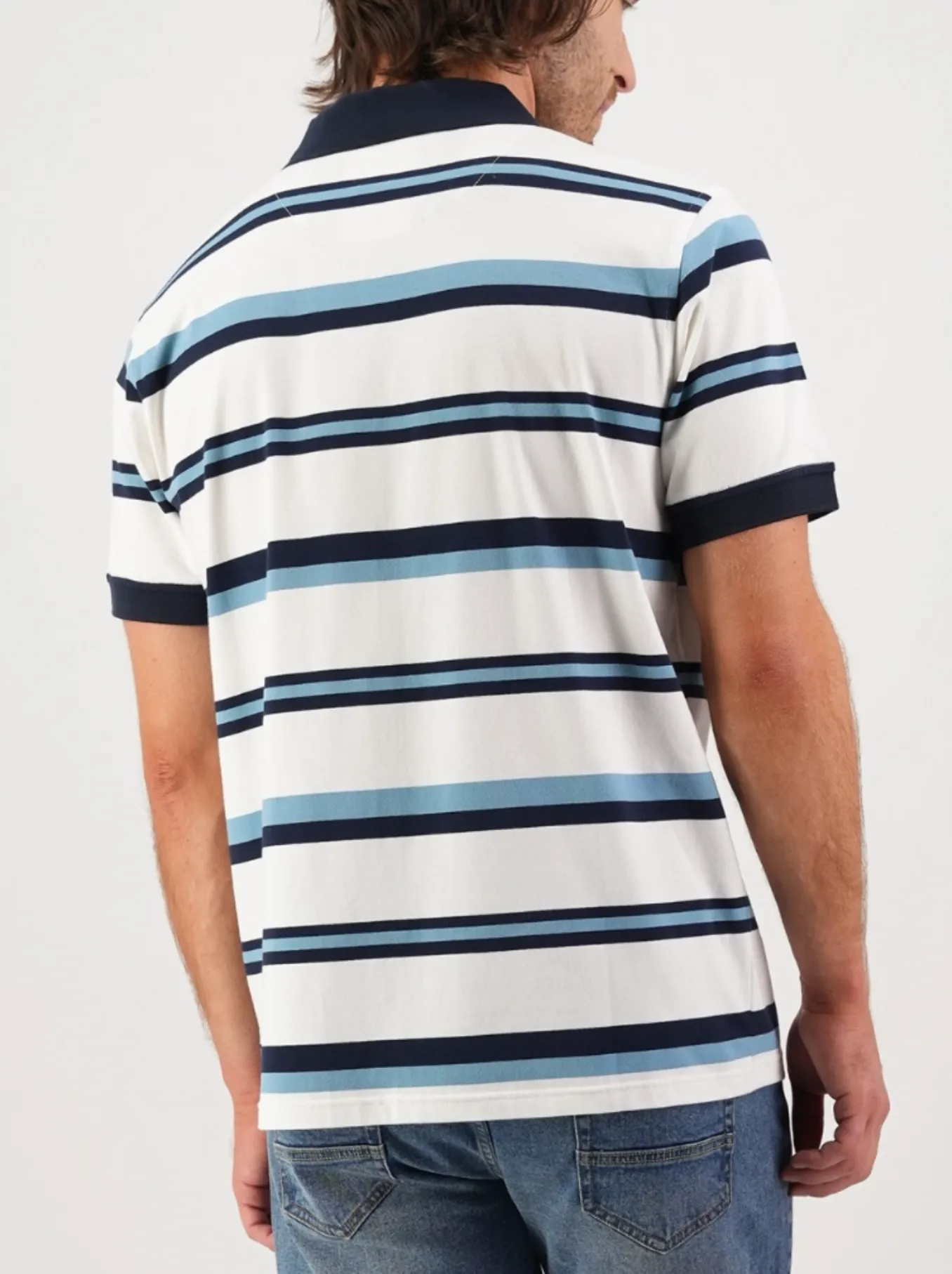 Swanndri Winfred Stripe Polo