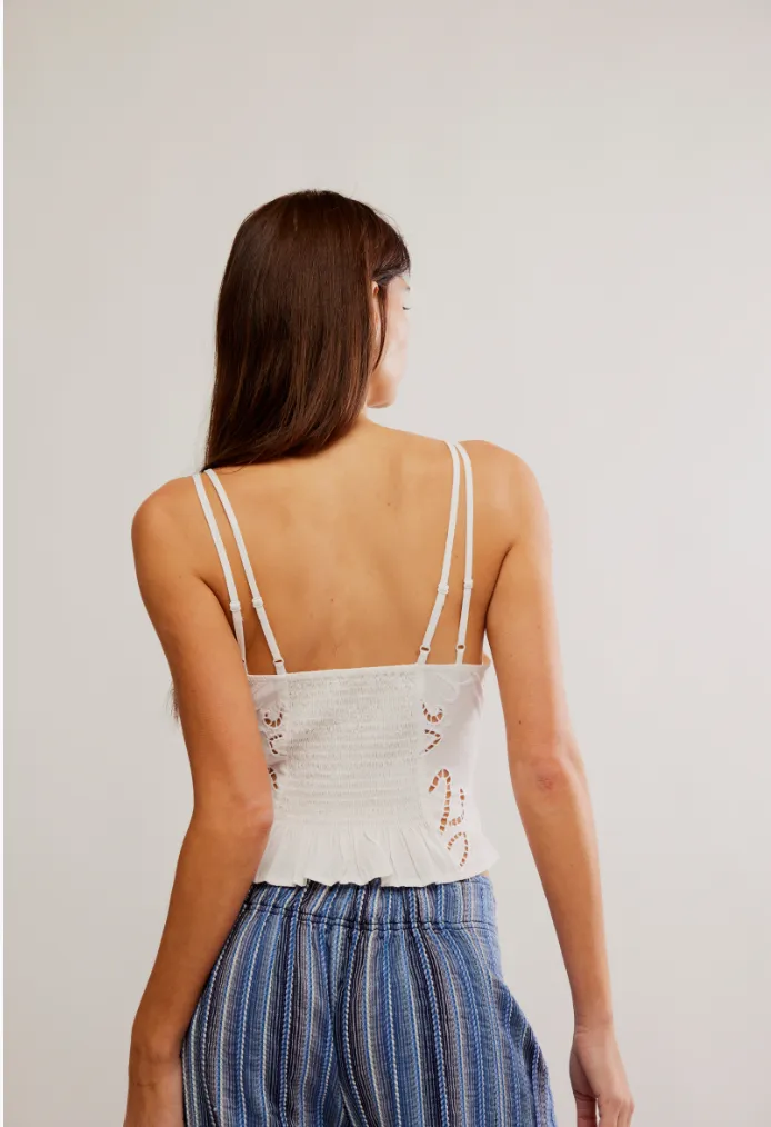 Sweet Sammi Eyelet Tank