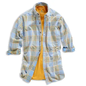 Tall Old Steamboat Plaid Corduroy Shirt