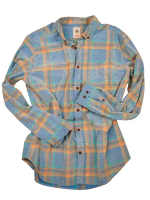 Tall Old Steamboat Plaid Corduroy Shirt