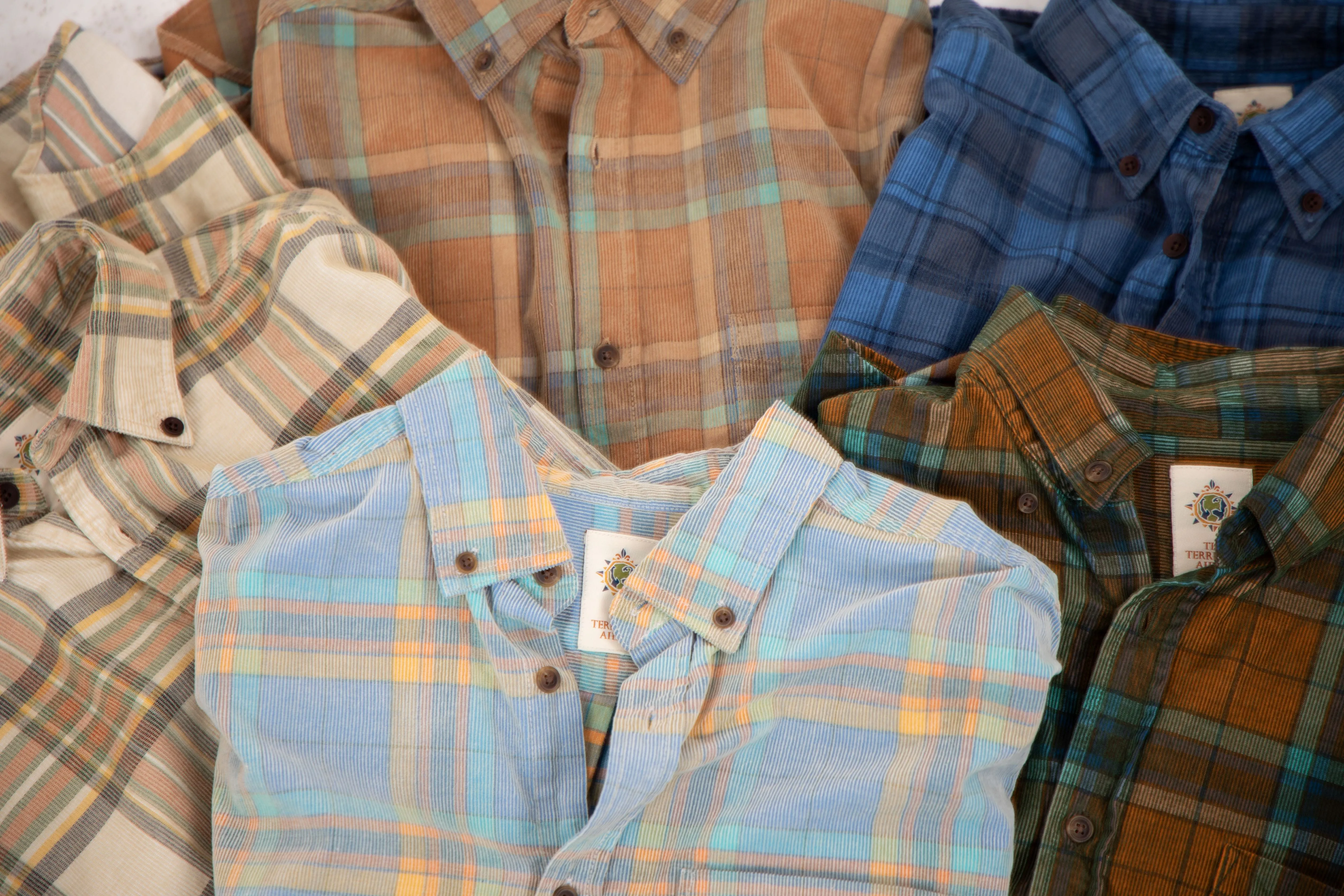 Tall Old Steamboat Plaid Corduroy Shirt