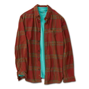 Tall Old Steamboat Plaid Corduroy Shirt