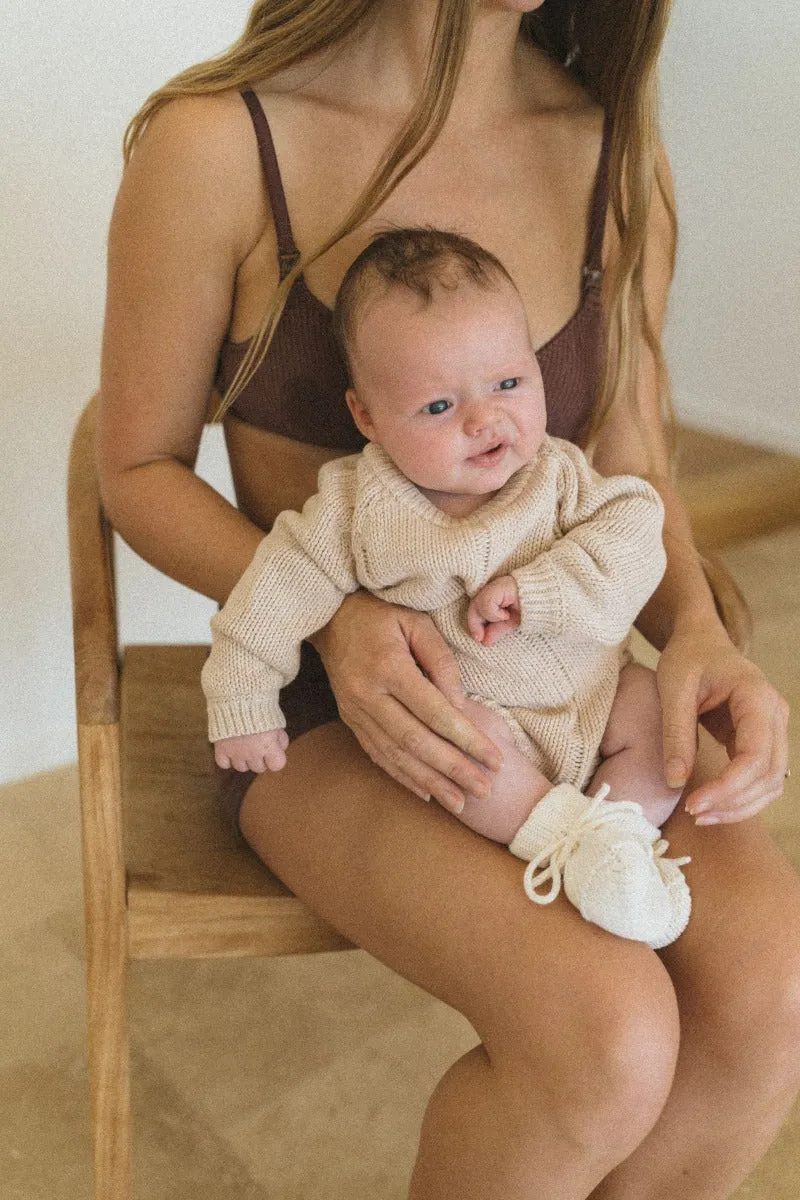Tallow Romper - Sand