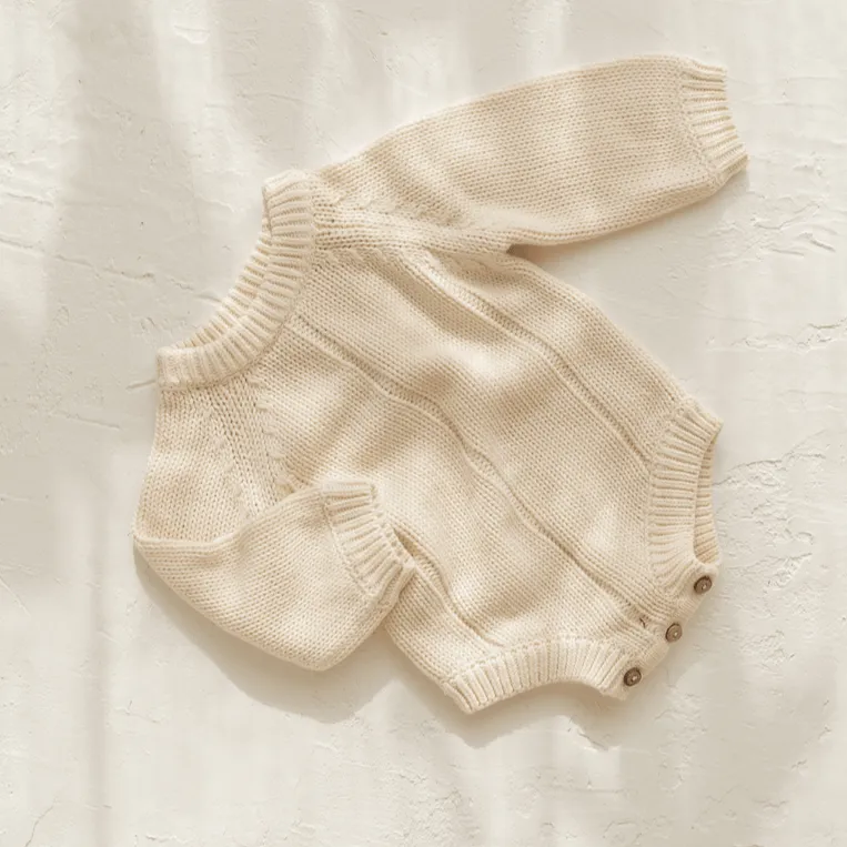 Tallow Romper - Vanilla