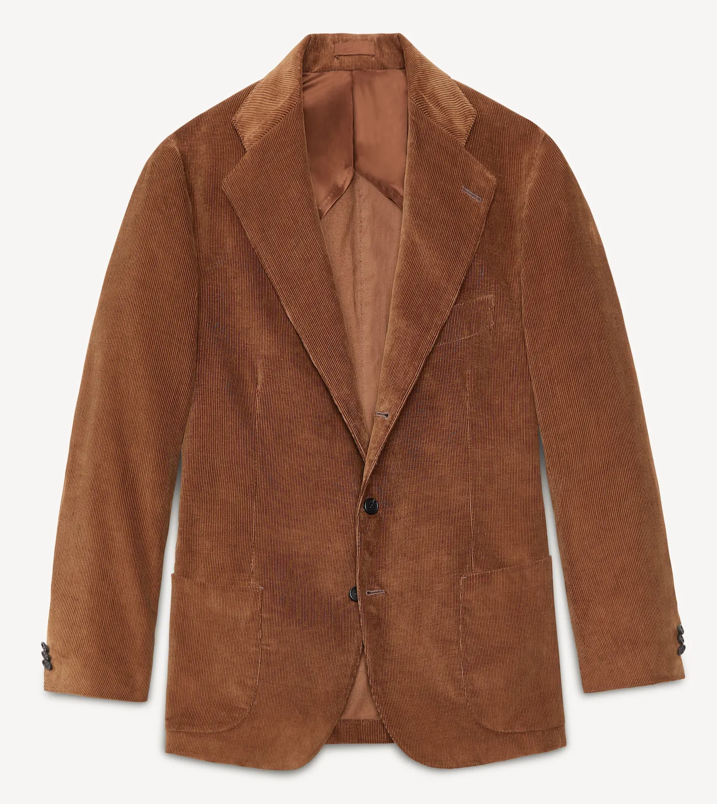 Tan Corduroy Single Breasted Waverly Suit