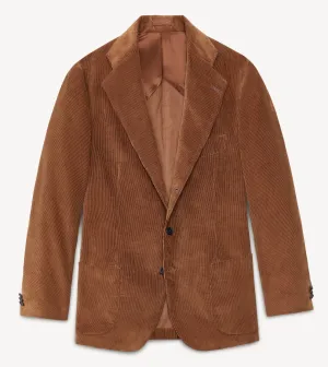 Tan Corduroy Single Breasted Waverly Suit