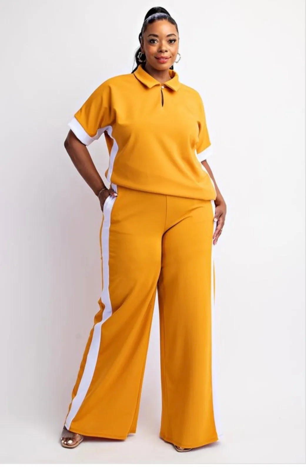 Tech Stride Elastic Waist Knit Pants (FINAL SALE)
