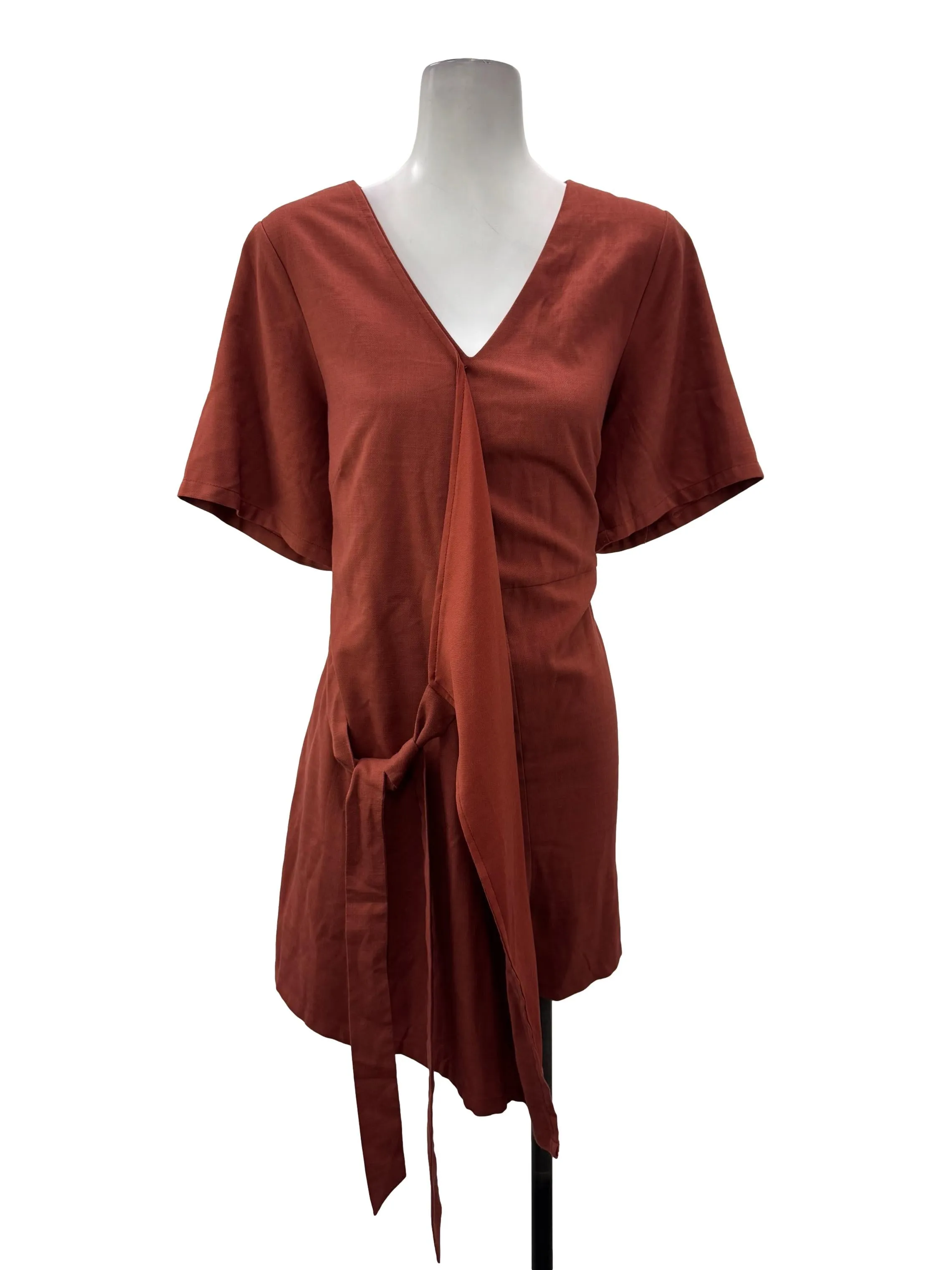 Terracotta Wrap Romper