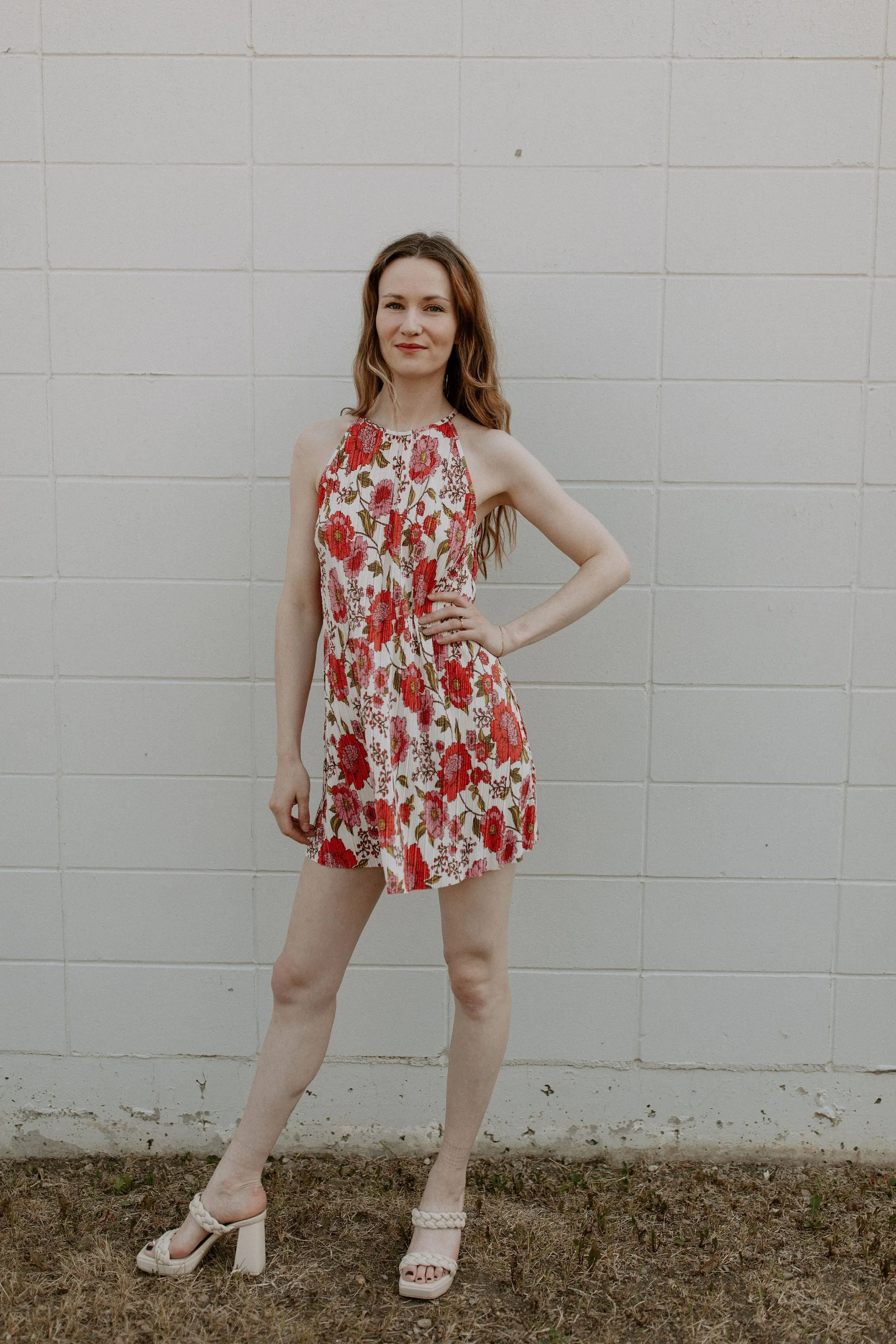 The Ada Dress by Steve Madden - Vintage Rose