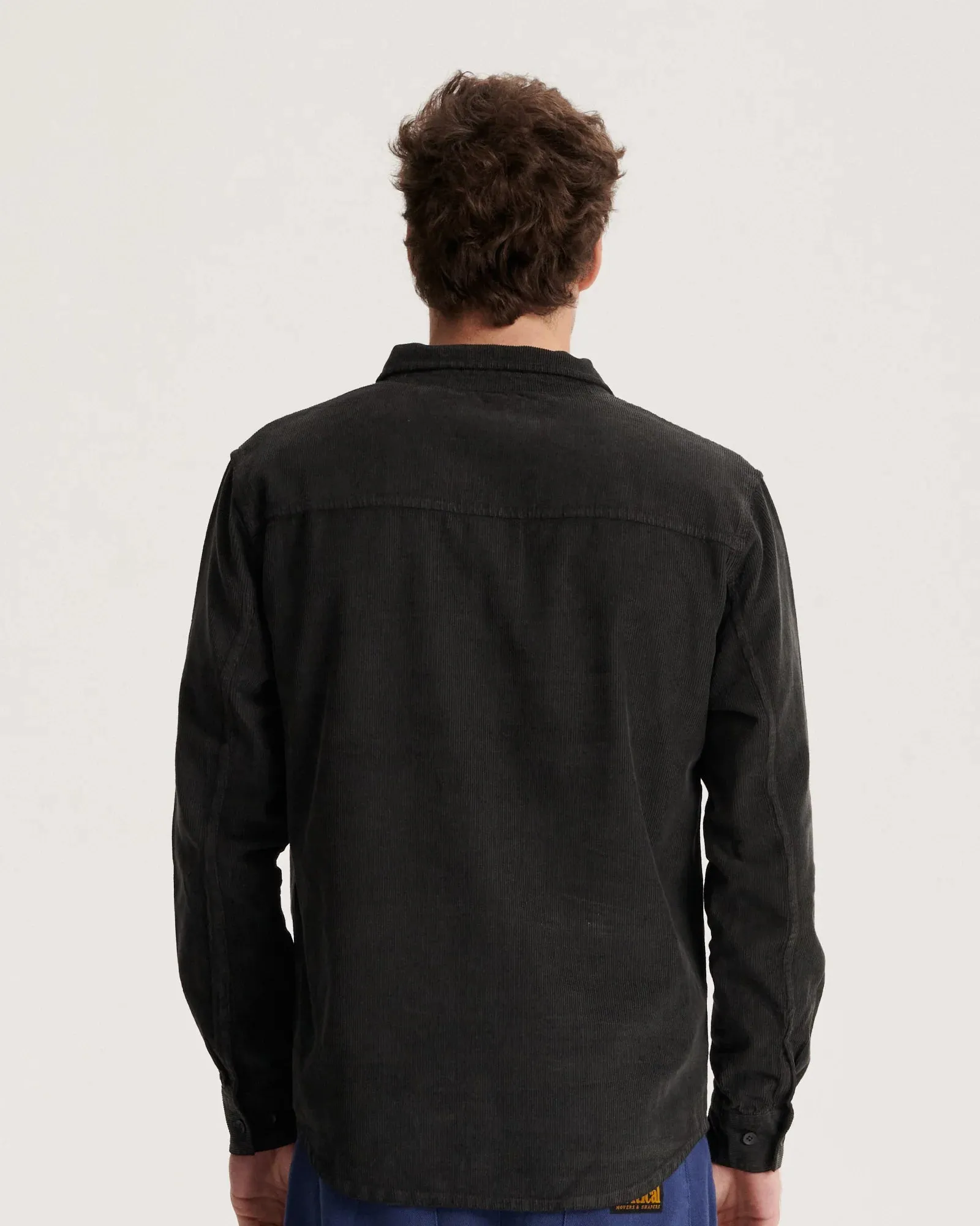 THE CRITICAL SLIDE SOCIETY - Lazy Boy LS Cord Shirt - PHANTOM