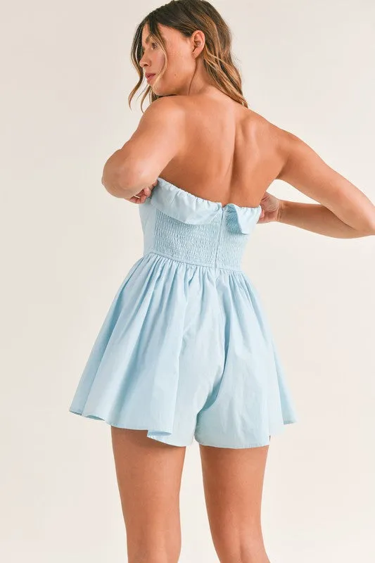 The Gissy Romper- Blue