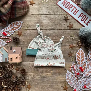 The North Pole Knotted Hat | Ready To Post