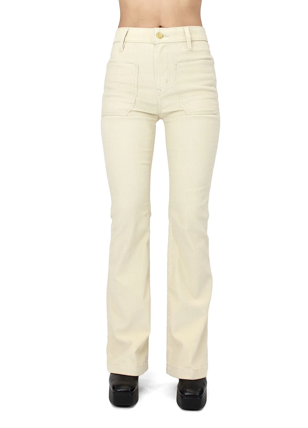 The Wanderer Corduroy Flare - Cream