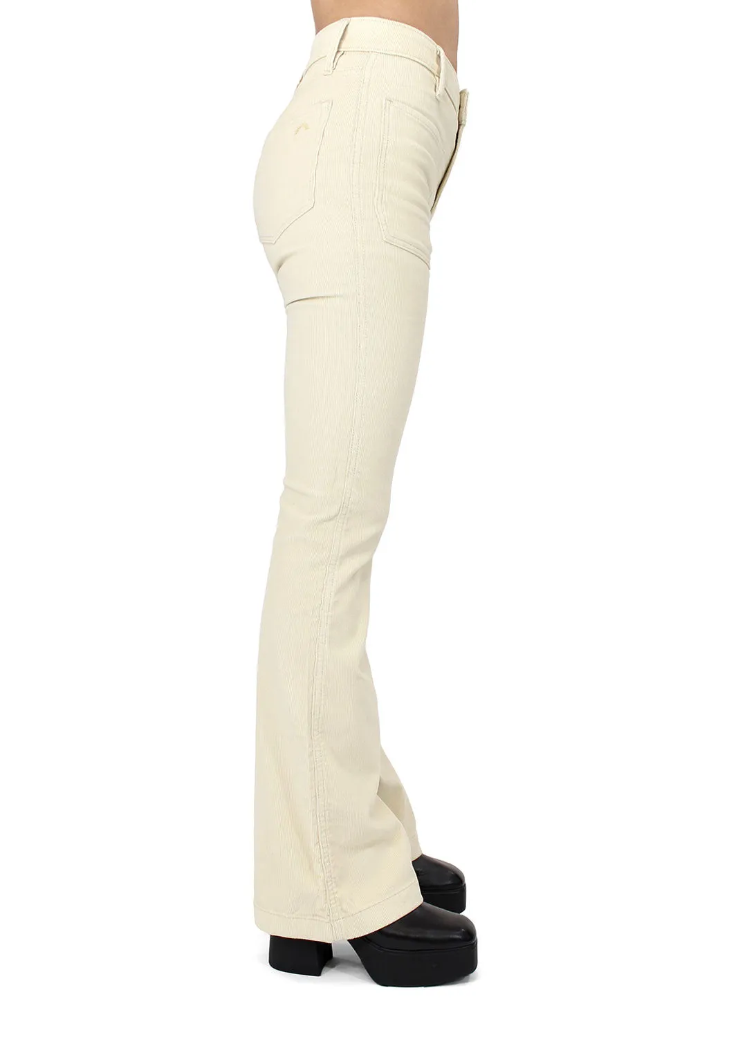 The Wanderer Corduroy Flare - Cream