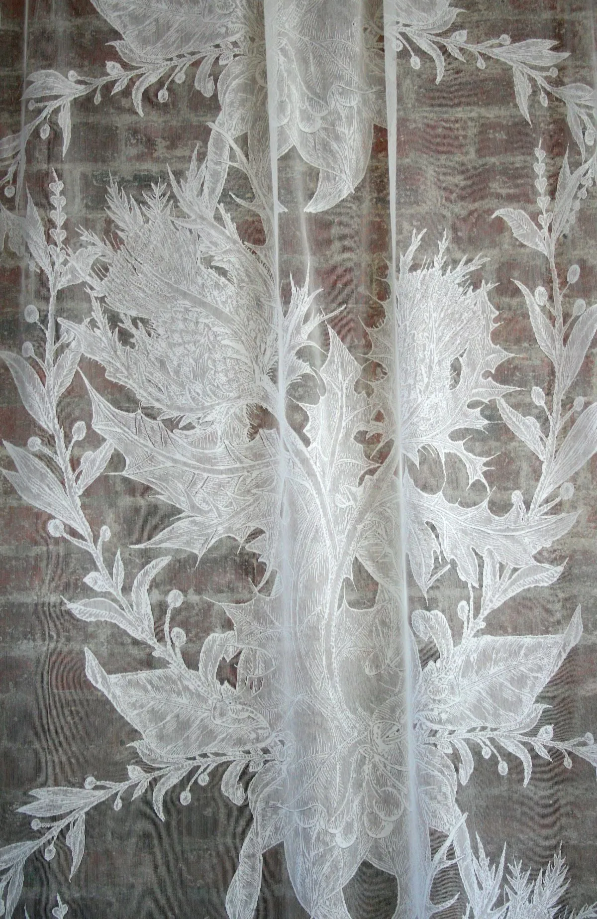 thistle lace fabric