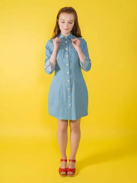 Tilly and the Buttons - Rosa shirt & shirt dress
