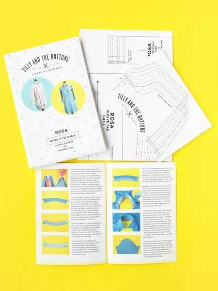 Tilly and the Buttons - Rosa shirt & shirt dress