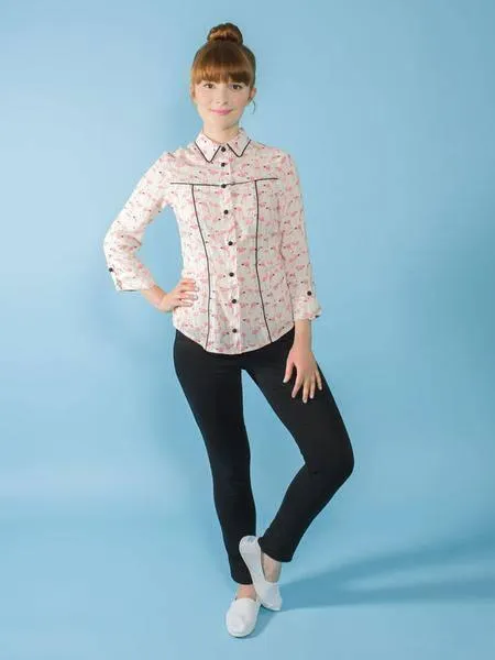Tilly and the Buttons - Rosa shirt & shirt dress