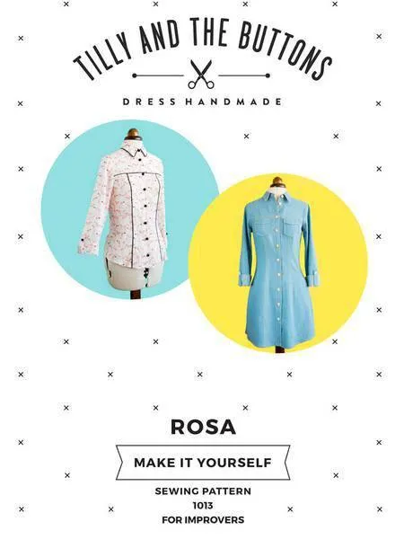 Tilly and the Buttons - Rosa shirt & shirt dress