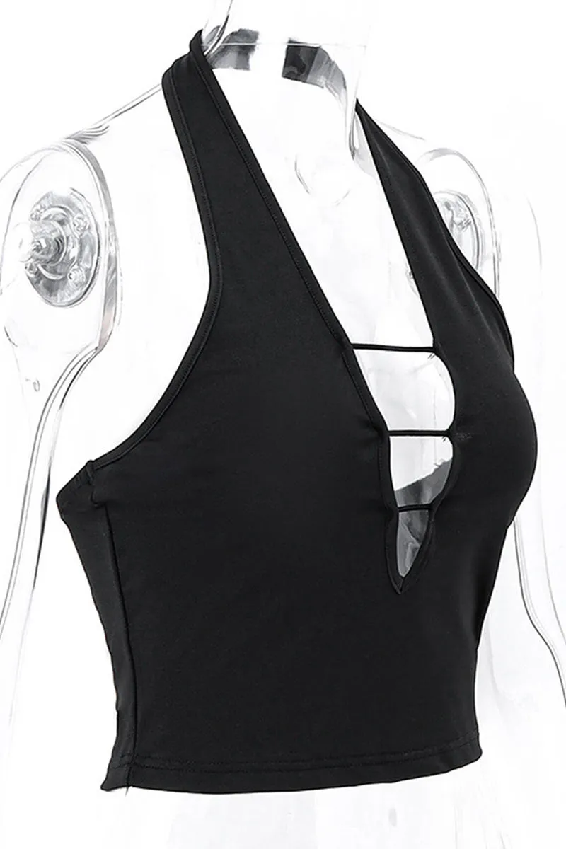 TL0202 Halter Tank Top