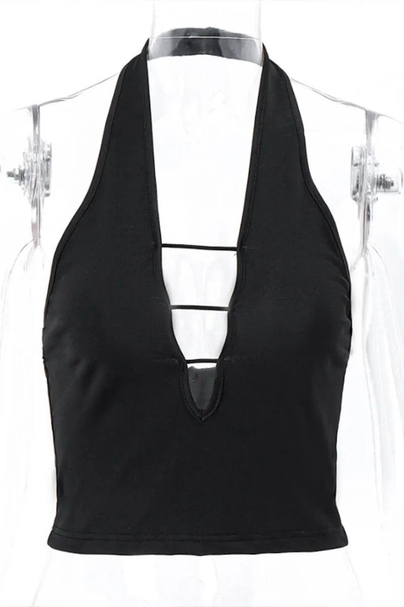 TL0202 Halter Tank Top