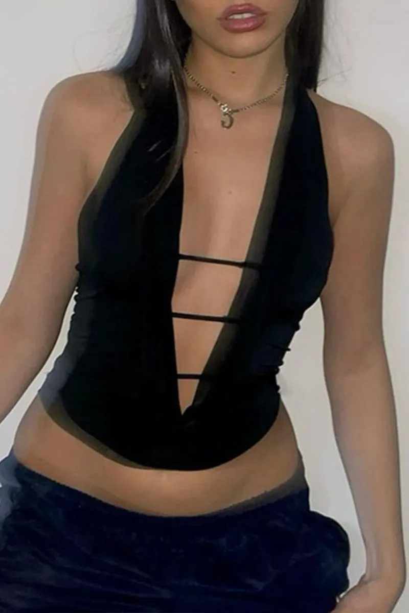 TL0202 Halter Tank Top