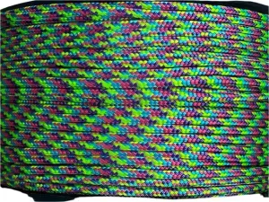 Tobiano - Aqua-Pink-Purple-Lime halter - 6mm