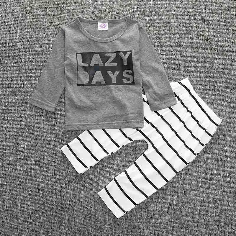 Toddler Baby Girls Rompers Autumn Baby Boys Clothing Sets Spring born Baby Clothes Long Sleeve Roupas Infant Jumpsuits