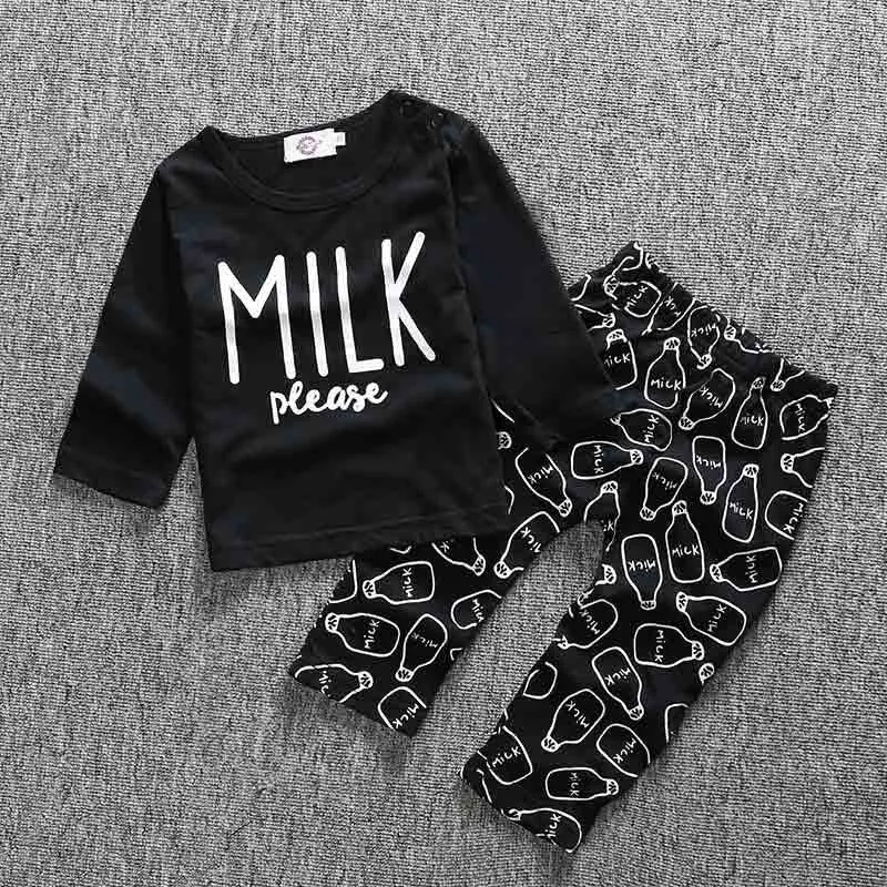 Toddler Baby Girls Rompers Autumn Baby Boys Clothing Sets Spring born Baby Clothes Long Sleeve Roupas Infant Jumpsuits