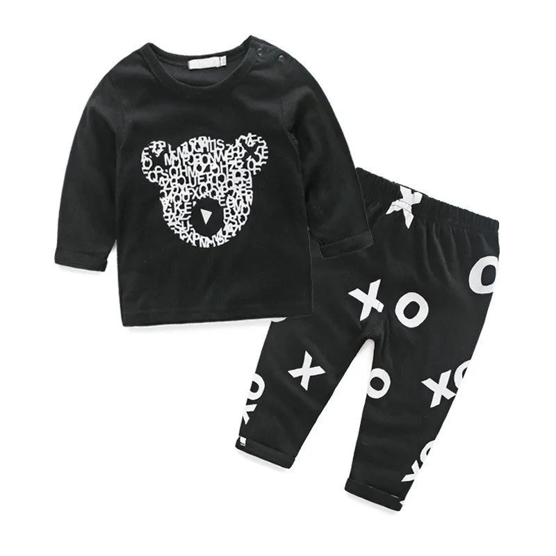 Toddler Baby Girls Rompers Autumn Baby Boys Clothing Sets Spring born Baby Clothes Long Sleeve Roupas Infant Jumpsuits