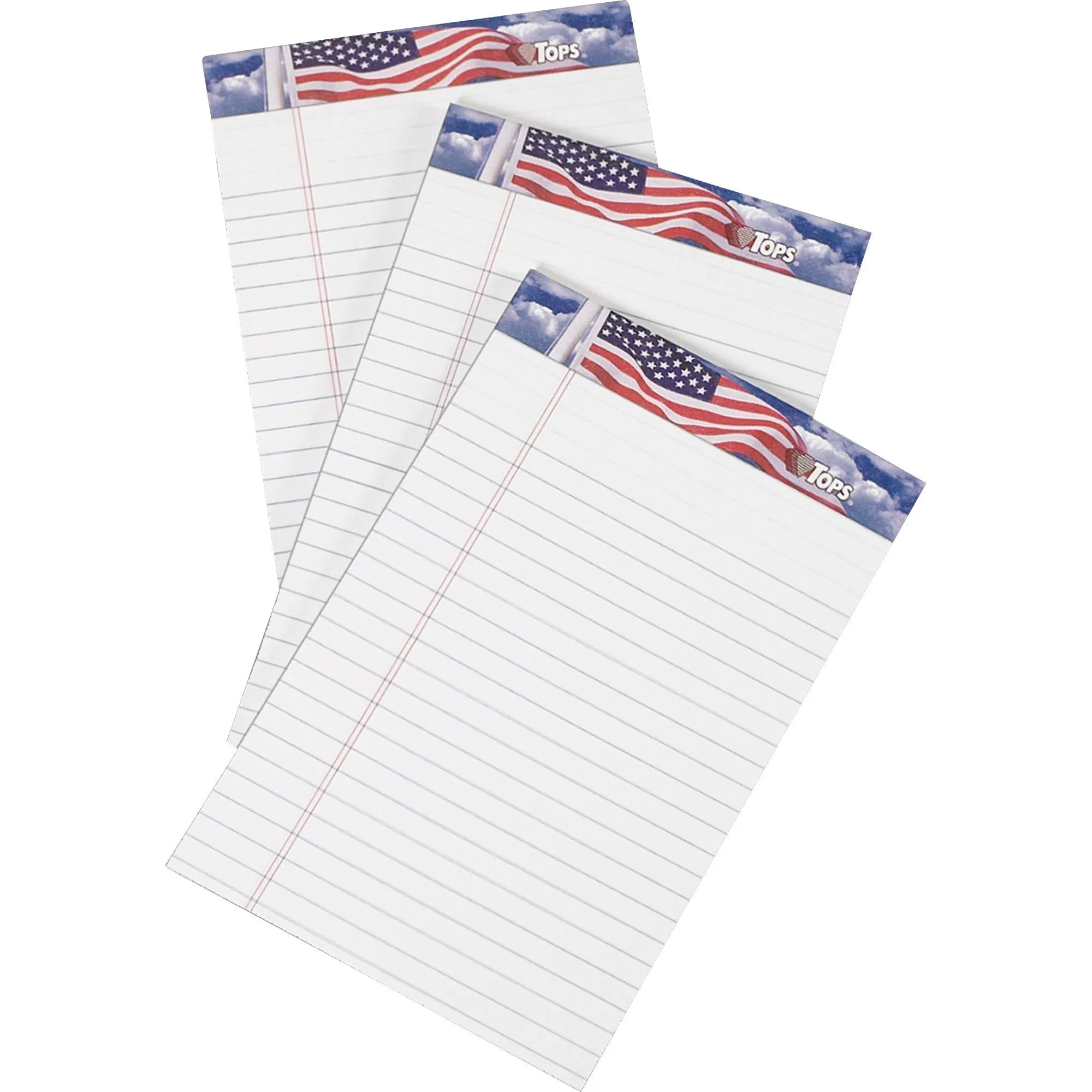 TOPS American Pride Binding Legal Writing Tablet - Jr.Legal