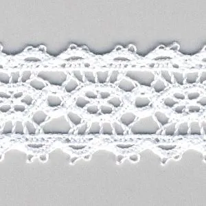 Torchon Lace #01 White