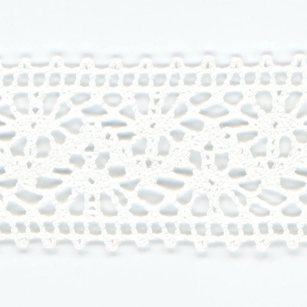 Torchon Lace #01 White