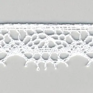 Torchon Lace #01 White