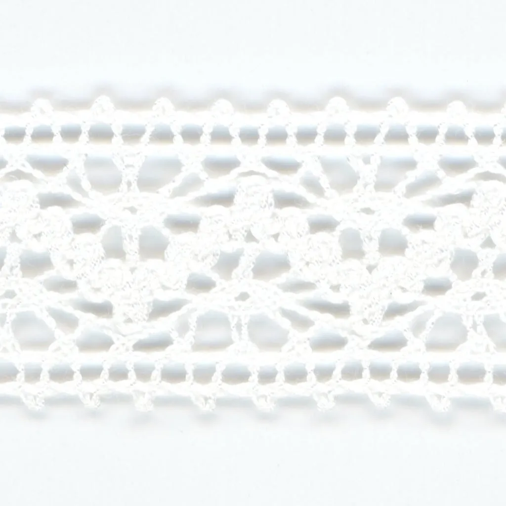 Torchon Lace #01 White
