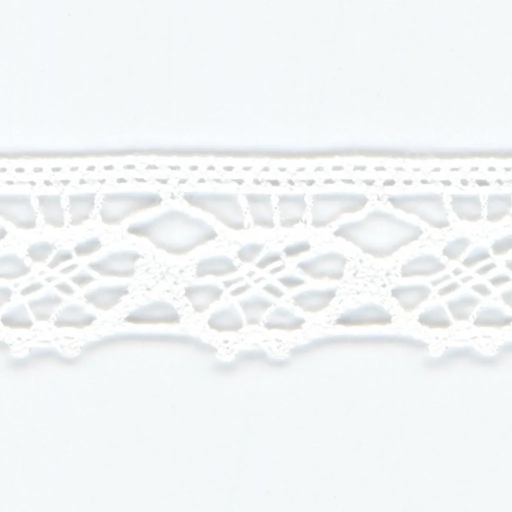 Torchon Lace #01 White