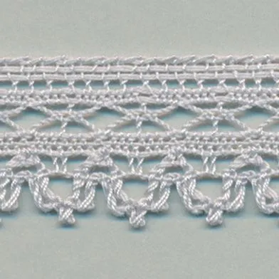 Torchon Lace #100 Pale Silver