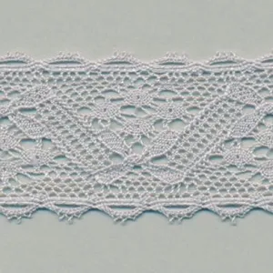 Torchon Lace #100 Pale Silver
