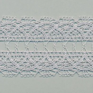 Torchon Lace #100 Pale Silver