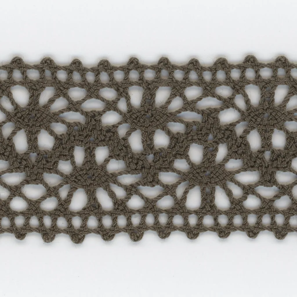 Torchon Lace #102 Carbon Gray