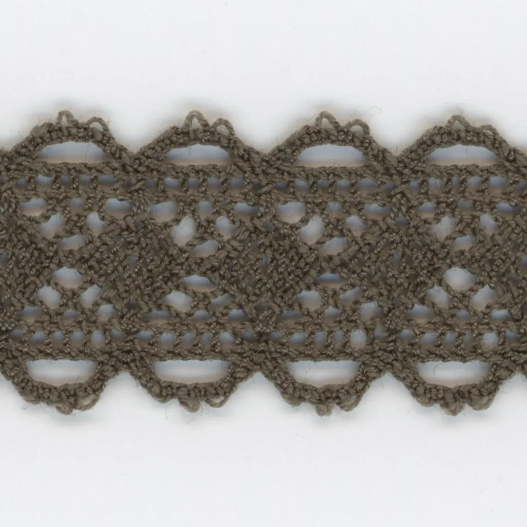 Torchon Lace #102 Carbon Gray