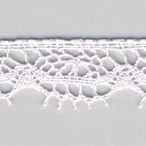 Torchon Lace #146 White Purple