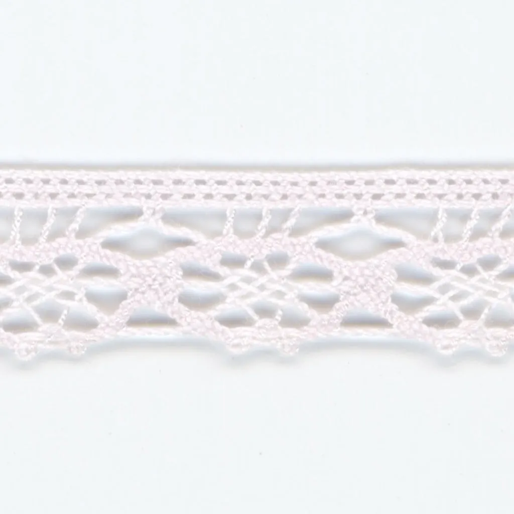 Torchon Lace #146 White Purple